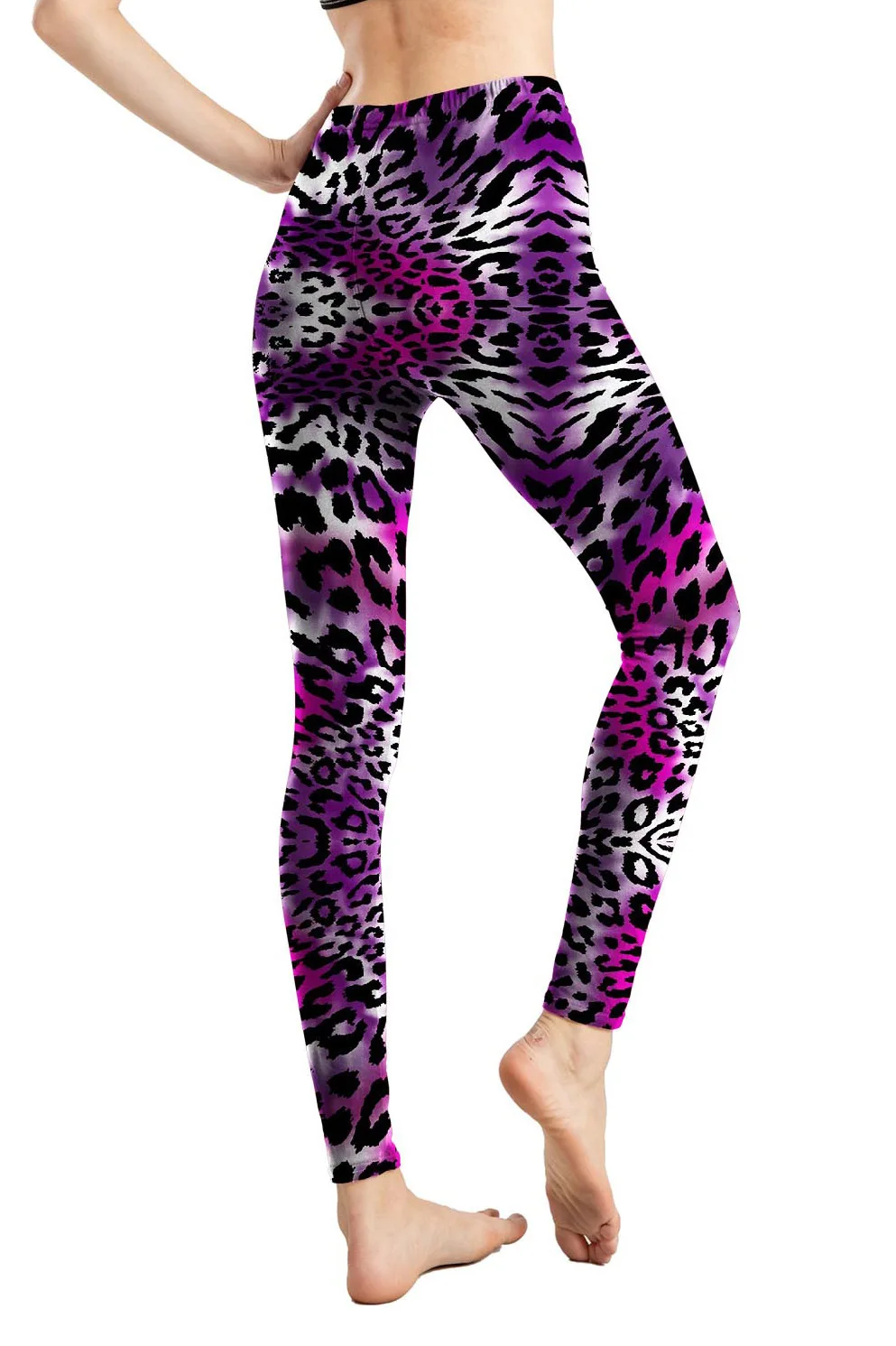 Leopard Leggings Printed High Waist Wildthing Leopard Elasticity Pants Soft Trousers For Women Workout Tights Fitness Outfits