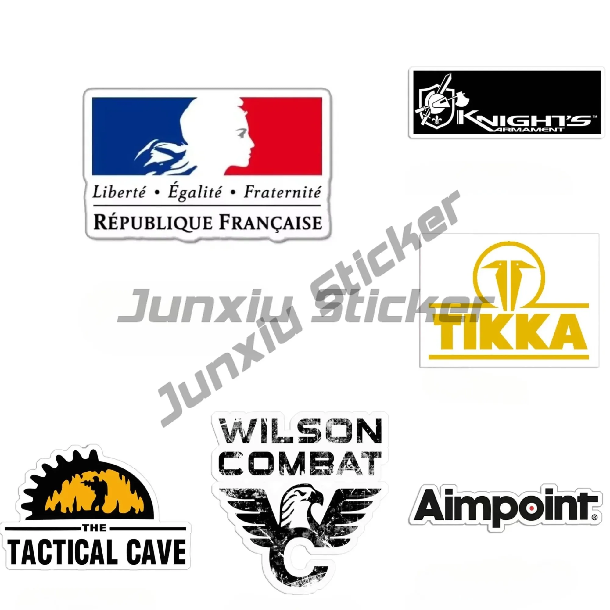 

Symbol of The French Government Stickers Militray Laptop Decals Pegatinas Waterproof for Helmet Pitcher Suitcase Stikers