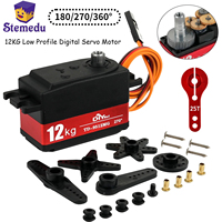 12KG Digital Servo TD-9512MG Semi-metal 4.8v-7.4v Steering Gear 180/270/360 Degree for RC Car 1:8 1:10 Drift Car Flat Runner