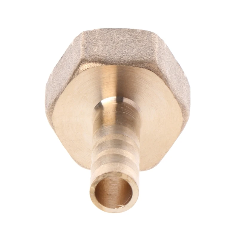 Upgraded Brass Connector Fitting Adapter Pipe Fitting Gas Connector Thread Coupler Garden Hose Connector Compact-size