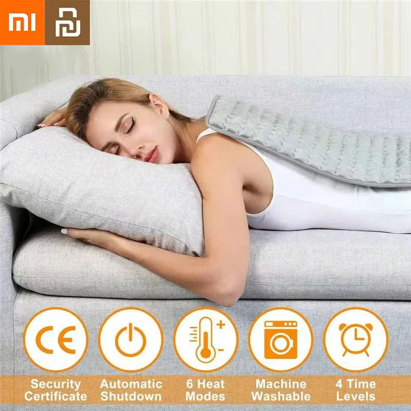 Xiaomi Youpin Electric Heating Blanket Skin-friendly Timeable Control Constant Carbon Fiber Heating Pads Full Body Warmer Home