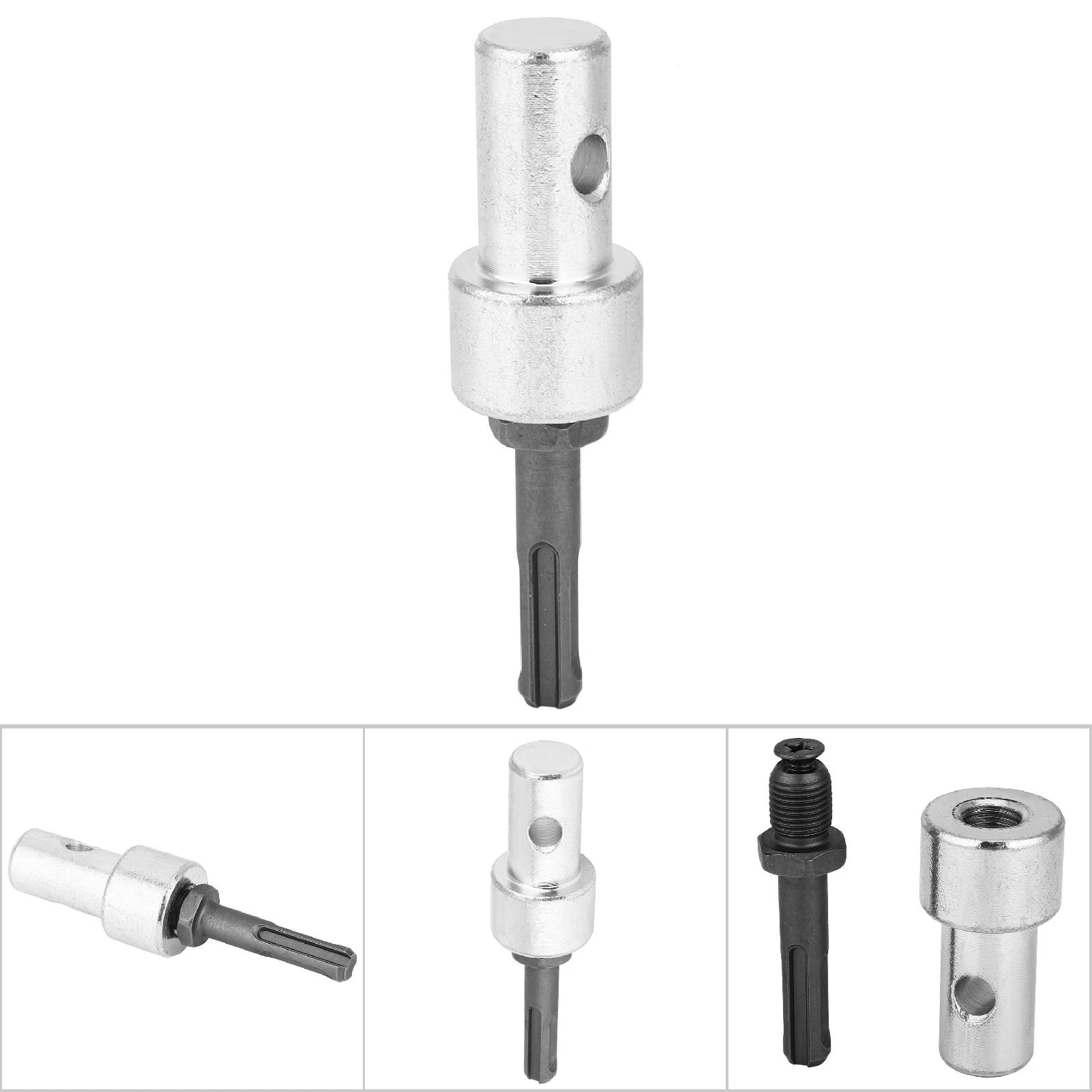 Drill Bit Adapter Strong Wear Resistance 2 Slot Excellent Quality Electric Drill Adapter Long Service Life for Electric Drill