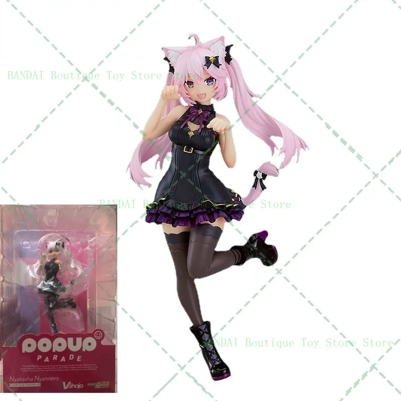 In Stock Original Hololive VShojo Anime Character Nyatasha Nyanners Vtuber Action Figure Toy for Boys Girls Kids Gift Model