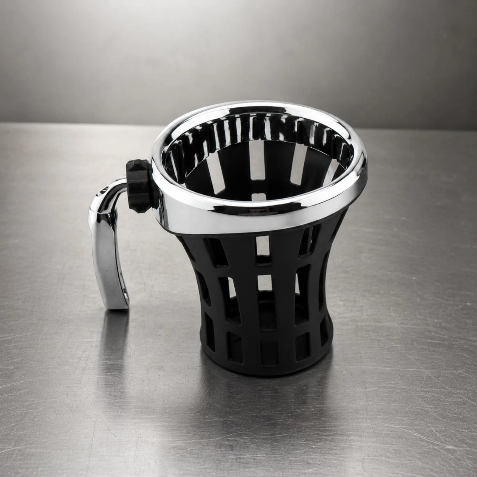 

Motorcycle Cup Holder Openwork Handlebar Cup Holder Vehicle Accessory Aluminum Included Hardware