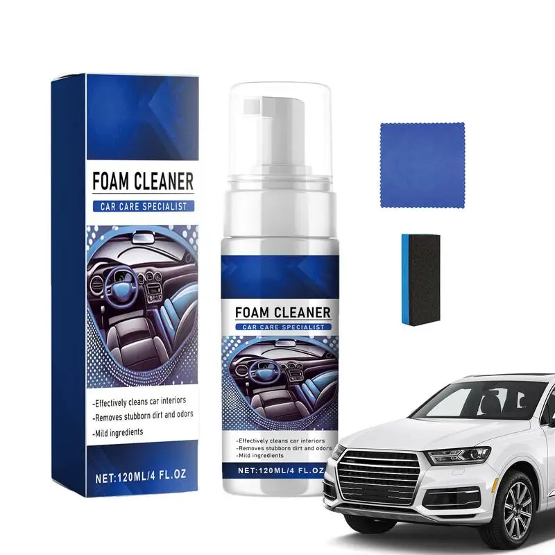 Leather Retreading Agent 120ml Car Refreshing Cream Waterproof Parts Refurbish Agent Non-Greasy Liquid Spray Polishing Agent For