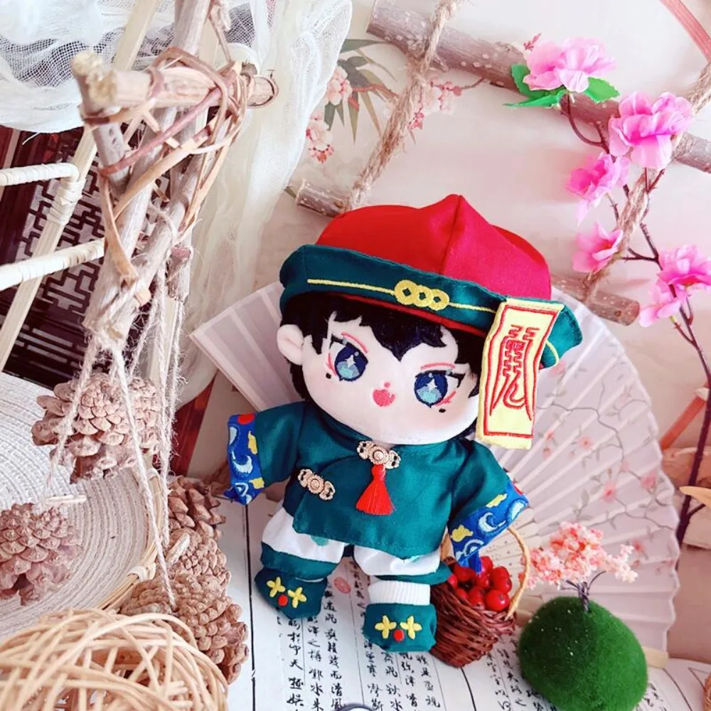 Cosplay halloween algodão boneca roupas conjunto vestir-se kawaii algodão boneca zumbi terno moda bonecas verdes roupas boneca acessórios