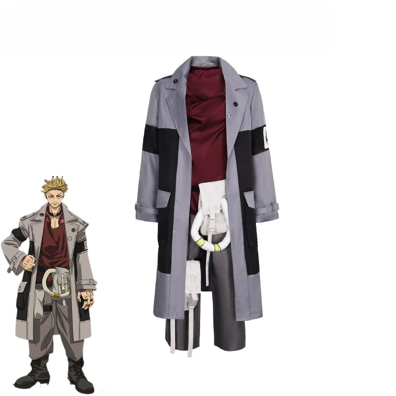 

GACHIAKUTA Zanka Cosplay Costume Anime Character Halloween Masquerade Performance Clothing for Adults Men