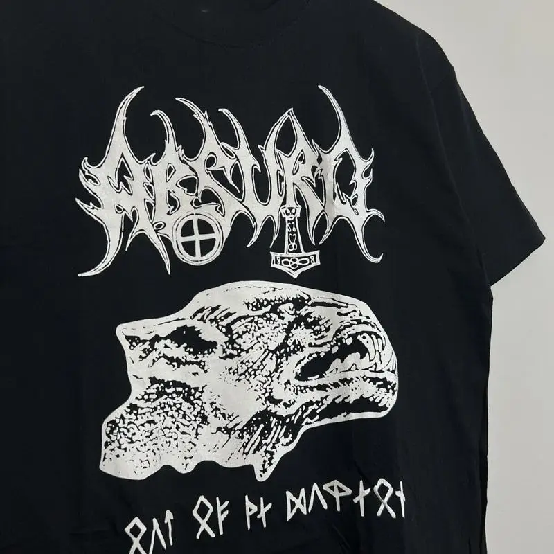 Seltenes Vintage-T-Shirt der 2000er Jahre, Absurd Black Band, alle Größen S 5XL für Fans, T-Shirt HD40