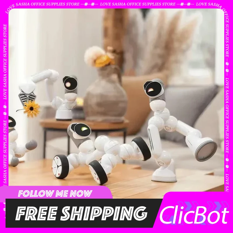 ClicBot Intelligent Master Robot Programming Robots Children's Intellectual Development Toy Module Robot Custom Christmas Gift