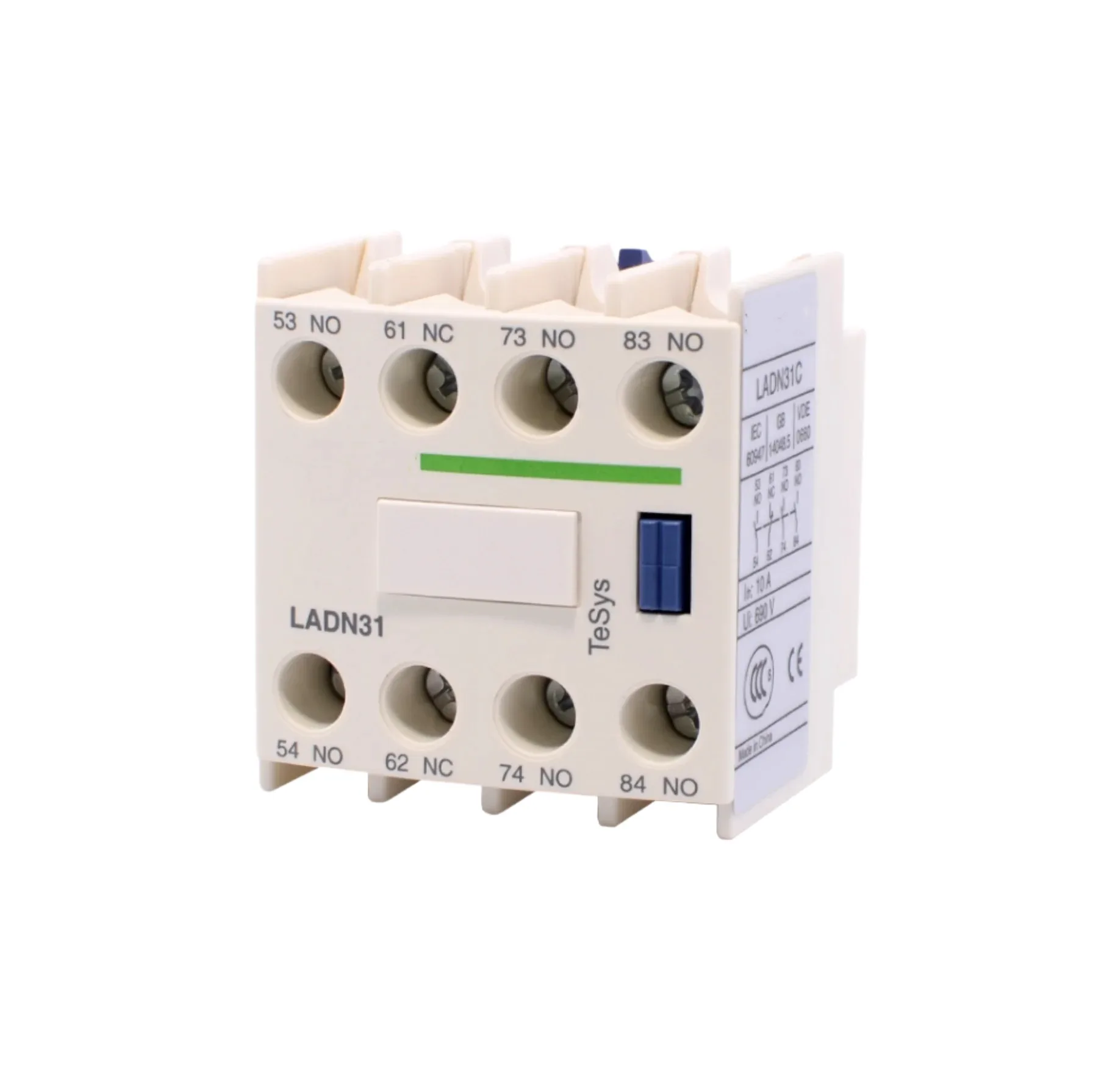 

New genuine LADN31C auxiliary contact contactor