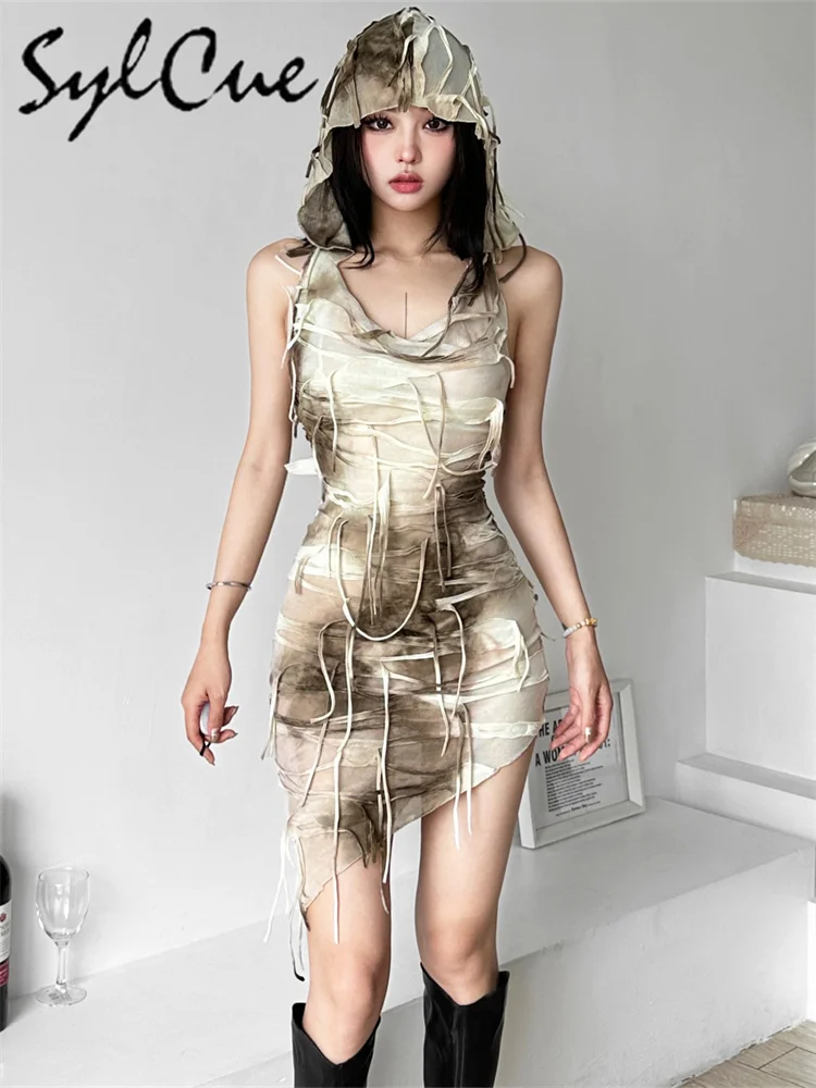 slim fit dress slacks Sexy Distressed Crochet Outfit – FairytaleCreators