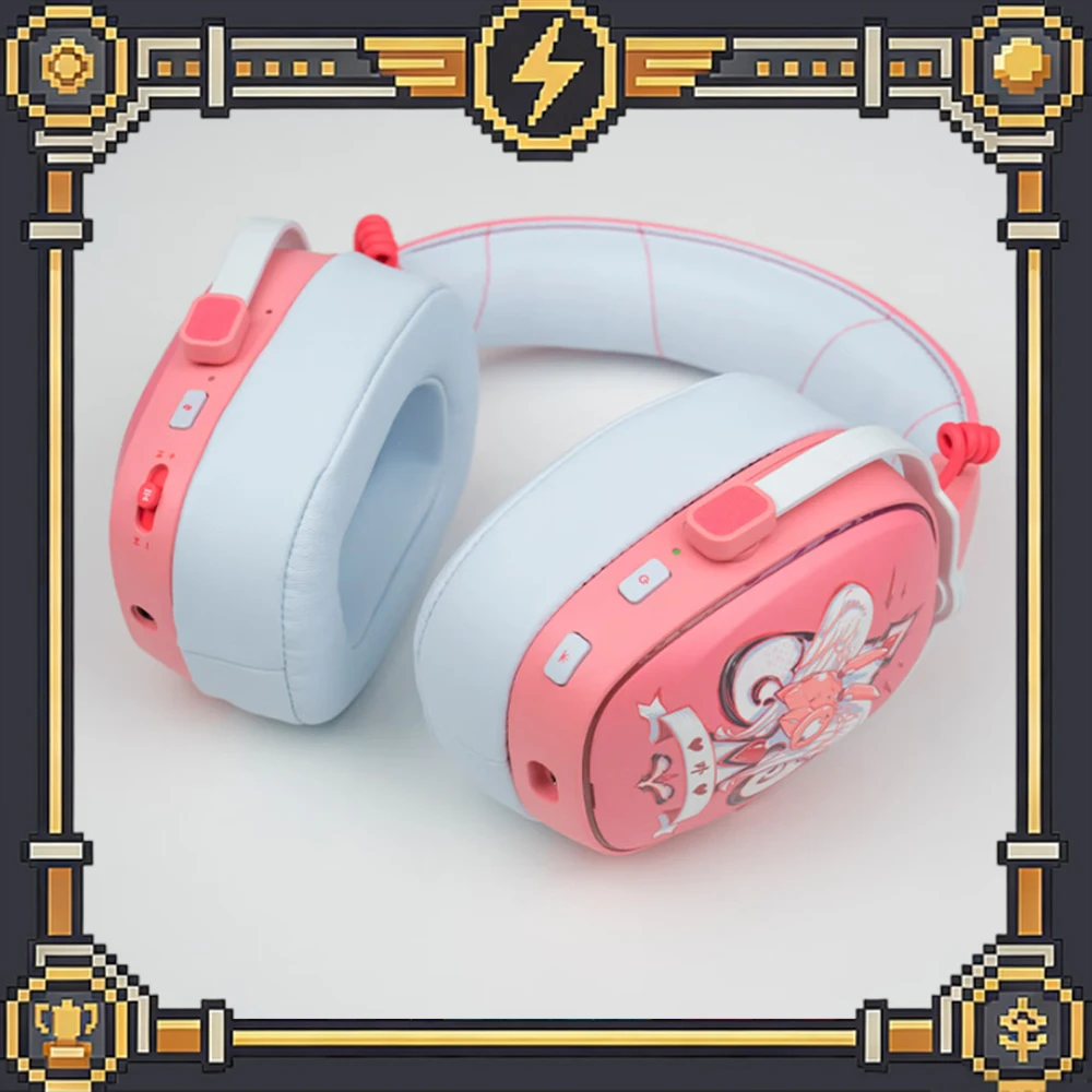 

Беспроводные наушники VALKYRIE VK S1, 3-режимные Bluetooth-гарнитуры для игр, HiFi, 50 мм, с динамическим драйвером, низкой задержкой, чип для киберспорта