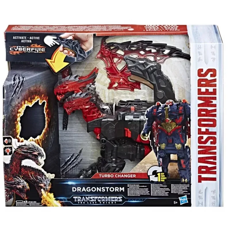 Hasbro Transformers-serie Speelgoed Transformer Robot U-niveau Middeleeuwse driekoppige draak Hobby Collectie Ornamenten Vakantiecadeau