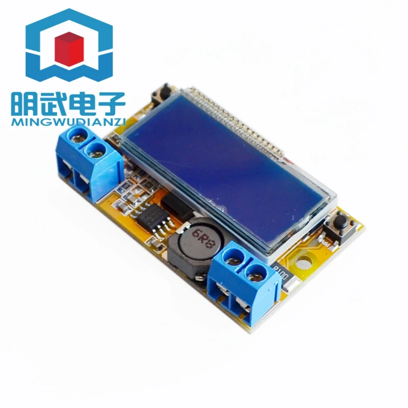 DC-DC Adjustable step-down Regulated Power Supply Module With Display LCD Screen With Voltmeter Ammeter Dual Display