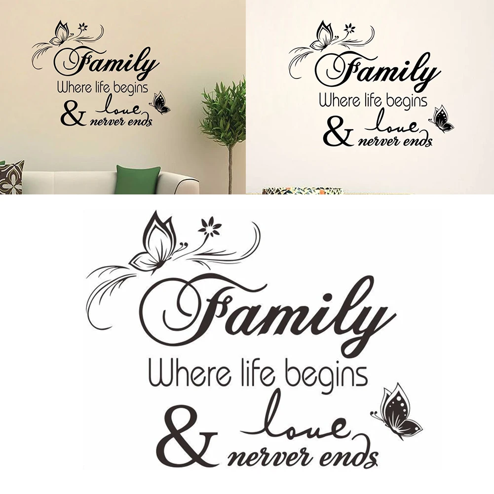 Garden Home Park Wall Decals Decorative Stickers Lovely Water Resistant 58*33CM Black Good Viscidity Brand New