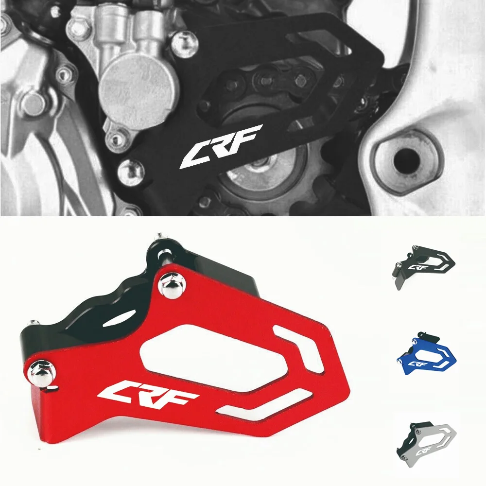 

CRF Logo Front Sprocket Guard Case Saver Cover For HONDA CRF450R 450RWE 450RX 2021-2022 Motorcycle Sprocket Accessories