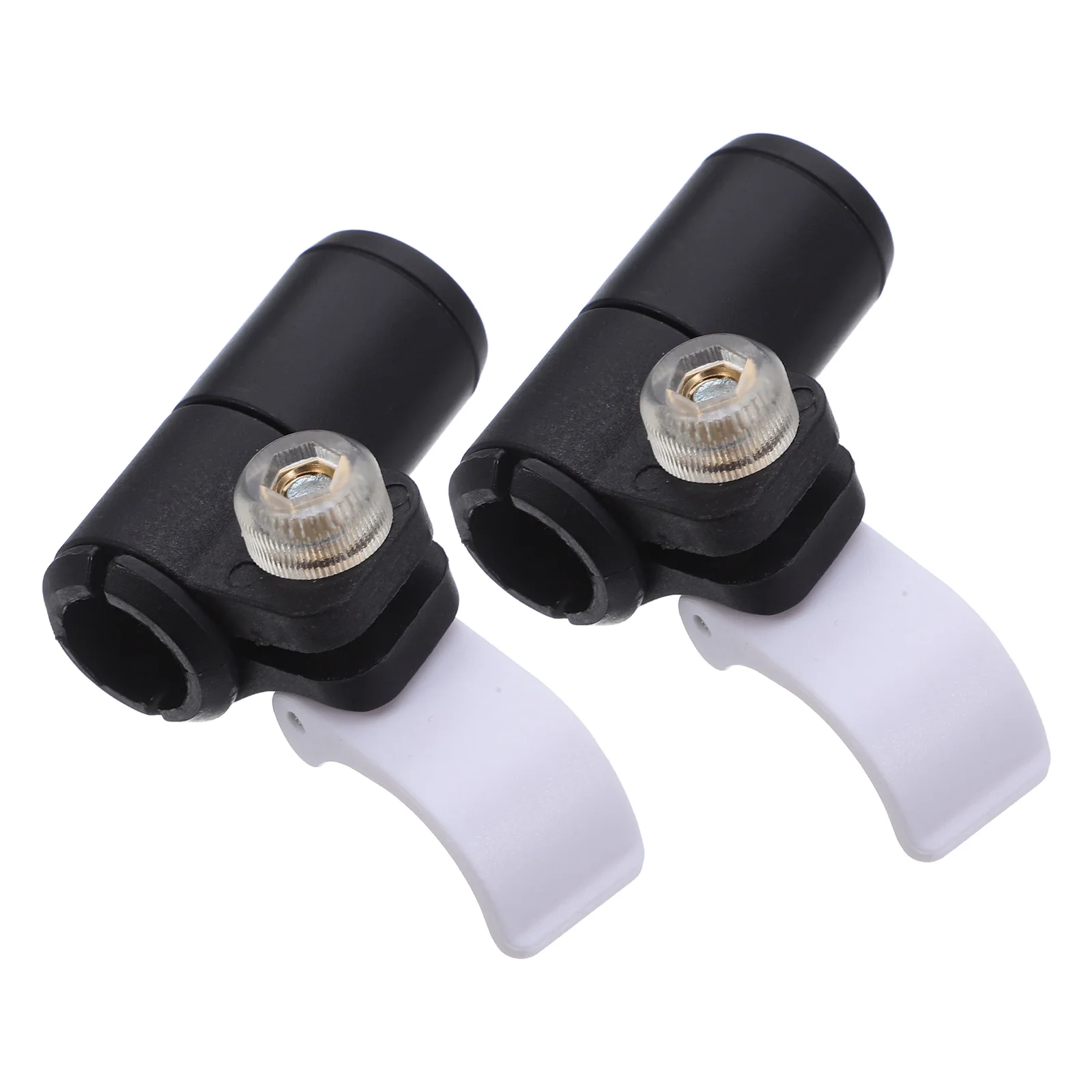

2 Pcs Aluminum Alloy Hiking Pole Lock Accessories Plastic Camping Stick Fastener Buckle