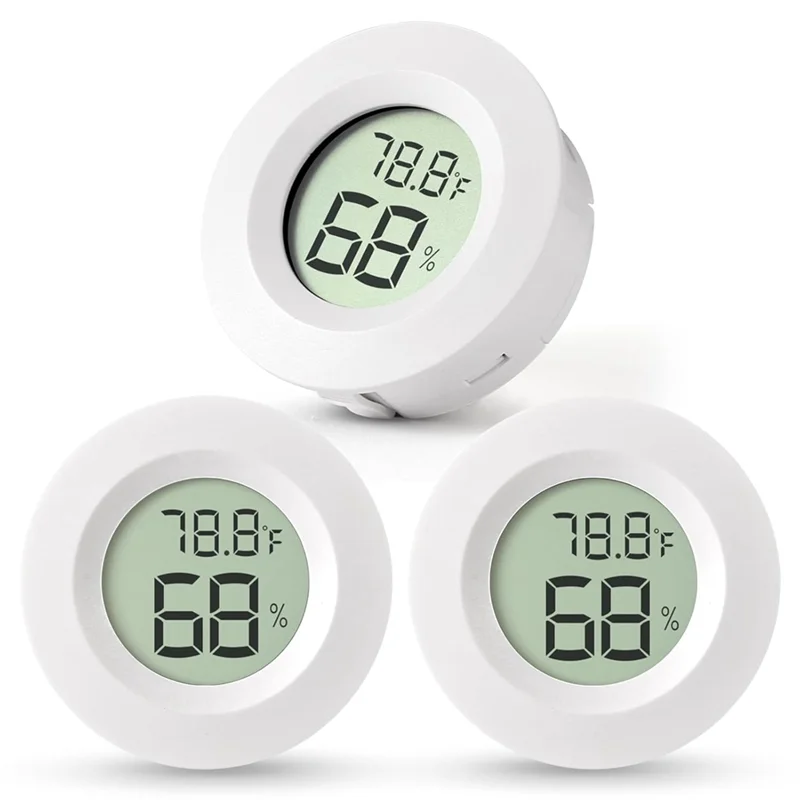 

Мини-гигрометр и термометр AF91-3-Pack, цифровой измеритель влажности для использования в помещении и на открытом воздухе, датчик температуры