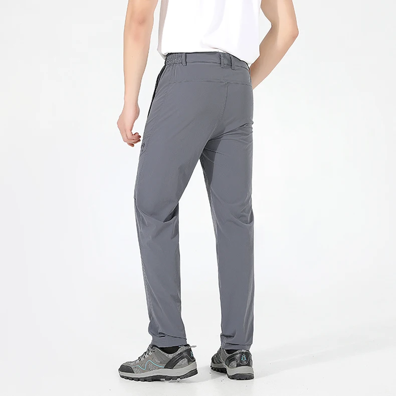 EUMERGX Herren-Sommer-Wanderhose, schnell trocknende, wasserdichte Cargohose, Outdoor-Stretch-Berghose für Camping, Klettern – Detail 22