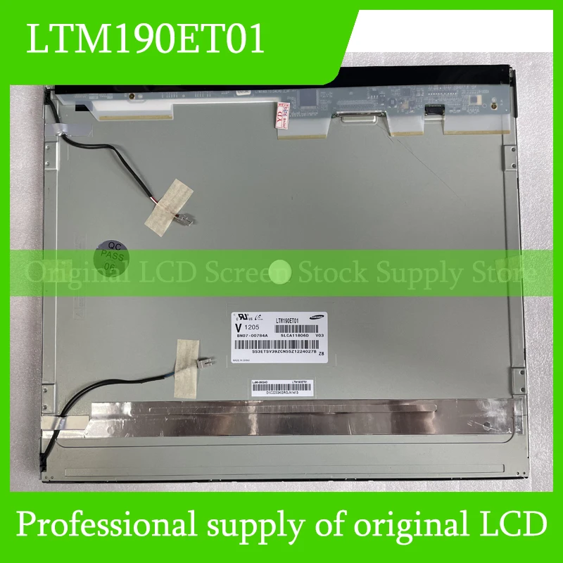 

LTM190ET01 19.0 Inch TFT LCD Display Screen Panel Original for Samsung Brand New and Fast Shipping 100% Tested