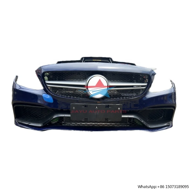 High Quality New Front Bumper Assembly for  C63 W205 Durable Plastic Material Radiator Protection for C Cars