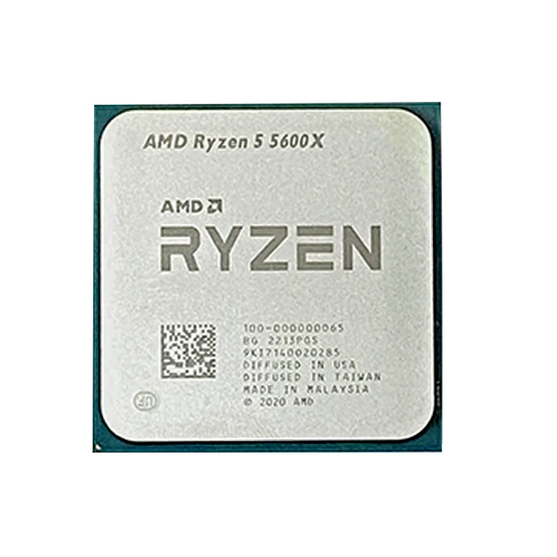 AMD Ryzen 5 5600X R5 5600X 3.7 GHz Six-Core twelve-Thread 65W CPU Processor L3=32M 100-000000065 Socket AM4