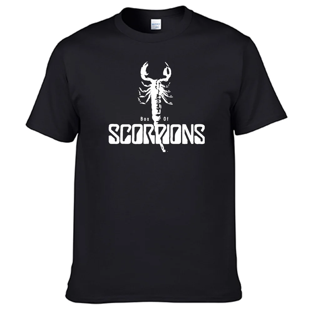 Scorpions T Shirt Heavy Metal Band Shirt 100% Cotton N012