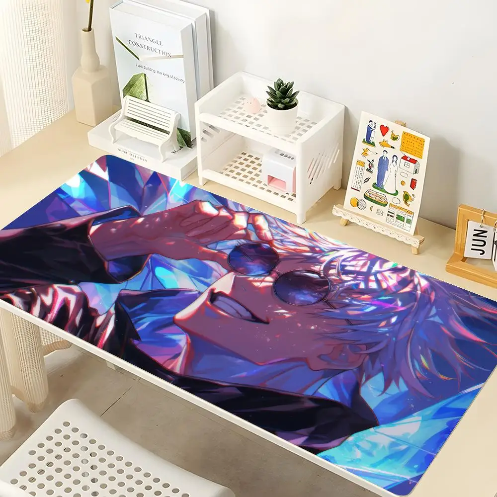 

Jujutsu Kaisen Gojo Satoru Mouse Pad Gaming Mousepad Abstract Large 900x400x5mm MouseMat Gamer XXL Mause Carpet PC Desk