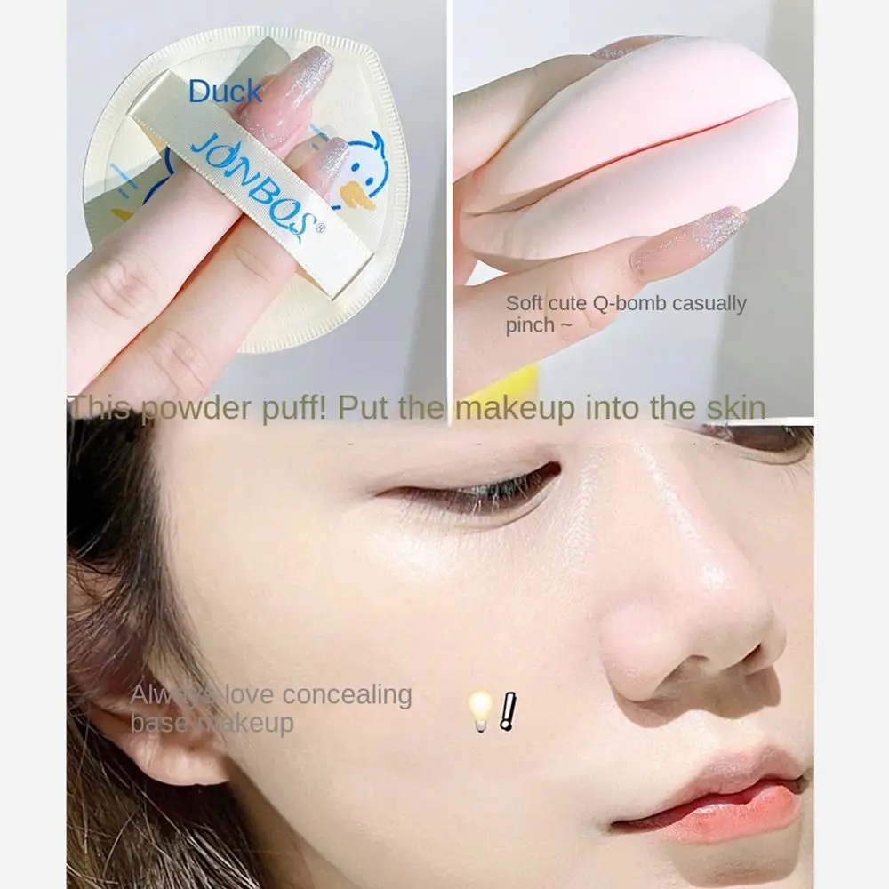 Portable Water Drop Air Cushion Powder Puff Soft Hide Pores Make Up Sponge Face Concealer Thickened Cushion Puff Beauty Cosmetic