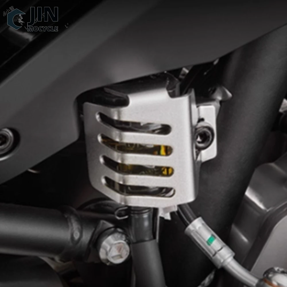 

For CFMOTO 800MTX 800 MTX 800 MT-X 800MT-X 2024 2025 Motorcycle CNC Front Rear Brake Fluid Reservoir Guard Cover 800MT 2021 2022