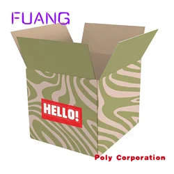 Custom  Custom Logo Shipping Cardboard Carton Boxes Packaging Strong Large Corrugated Carton Boxespacking box for small business