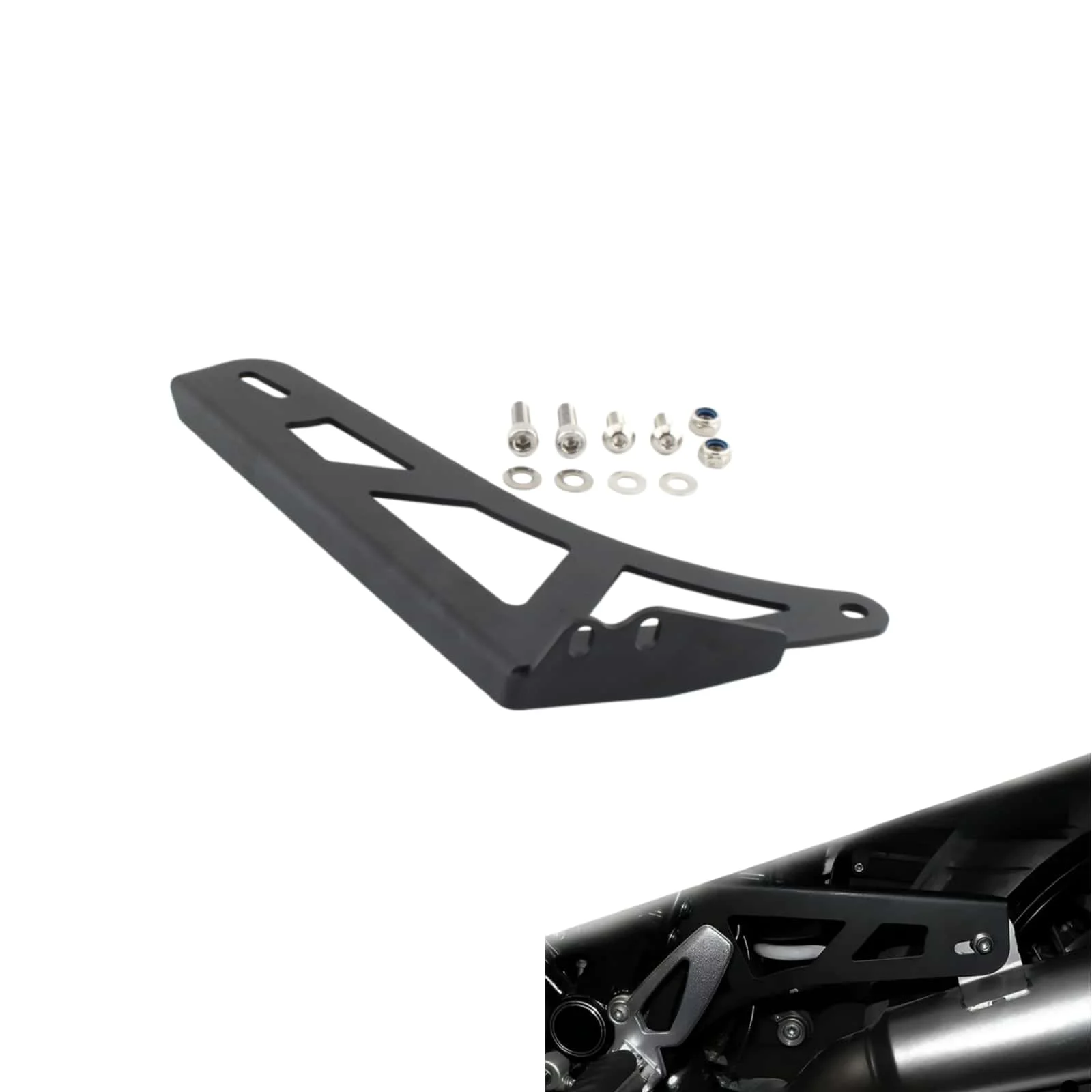 

Motorcycle Iron Exhaust Bracket For BMW R nine T R9T 2015-2016 Exhaust Holder Hanger Muffler Support 1Piece