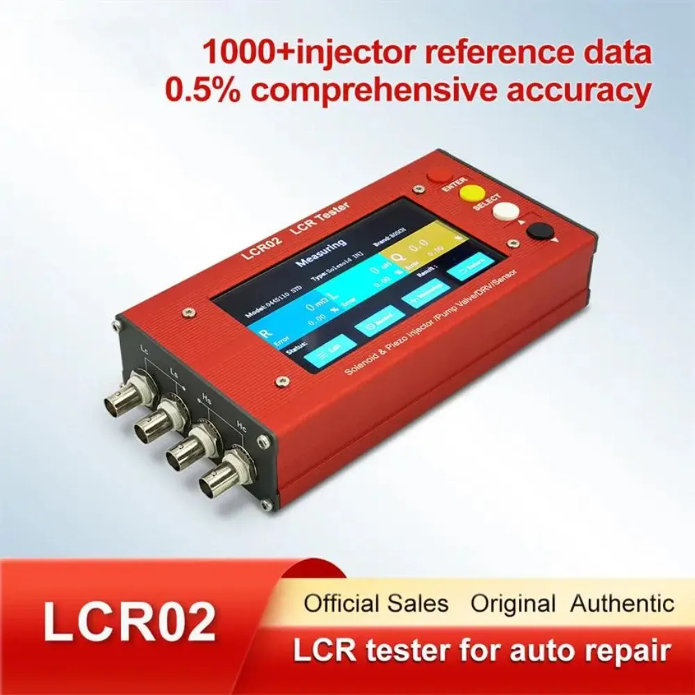 LCR02 Common Rail Injector Pump Nozzle High-precision Resistance Capacitance Inductance LCR Bridge Tester 9V-12V
