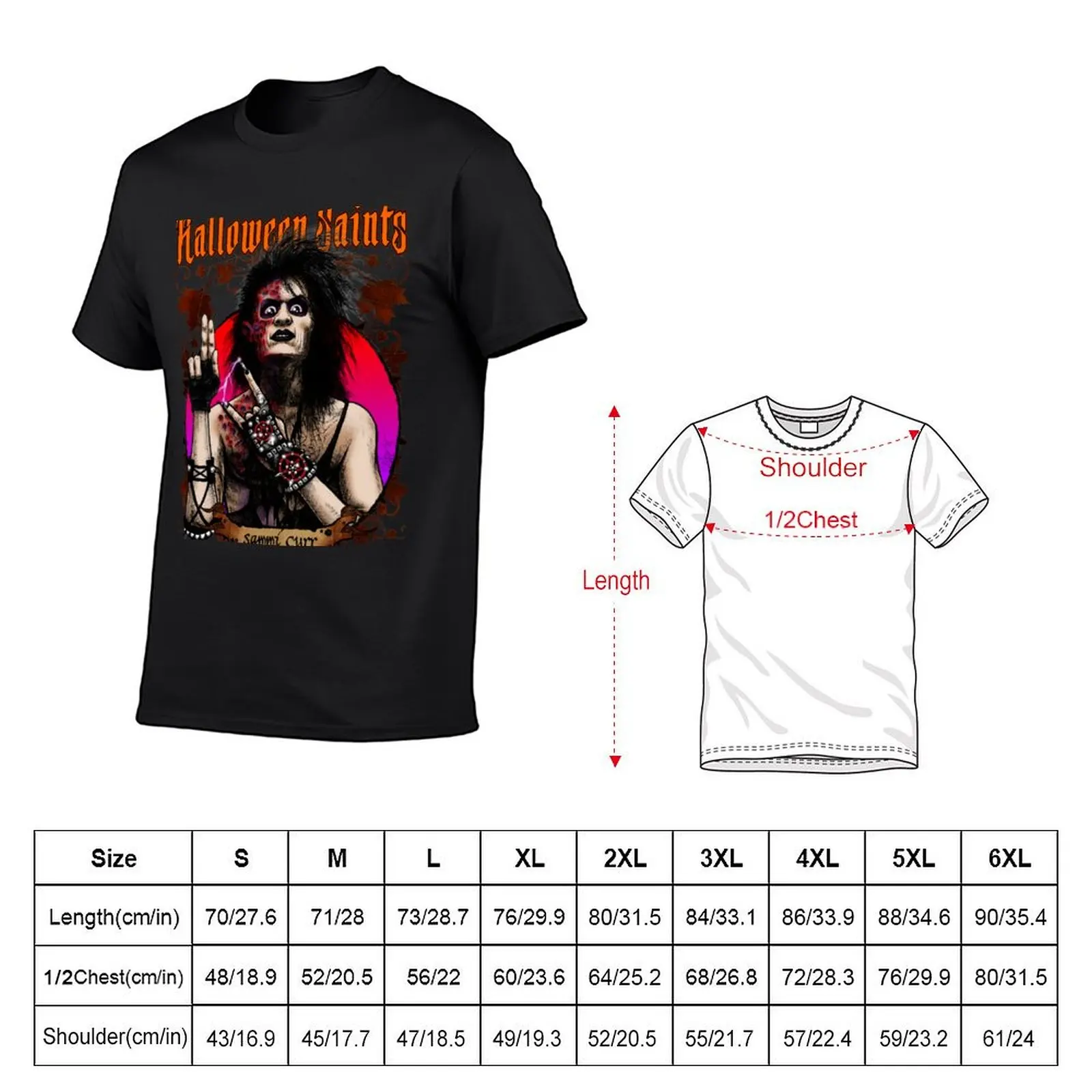 Halloween Saints: Sammi Curr T-Shirt cute clothes summer tops baggy shirts funny t shirts for men