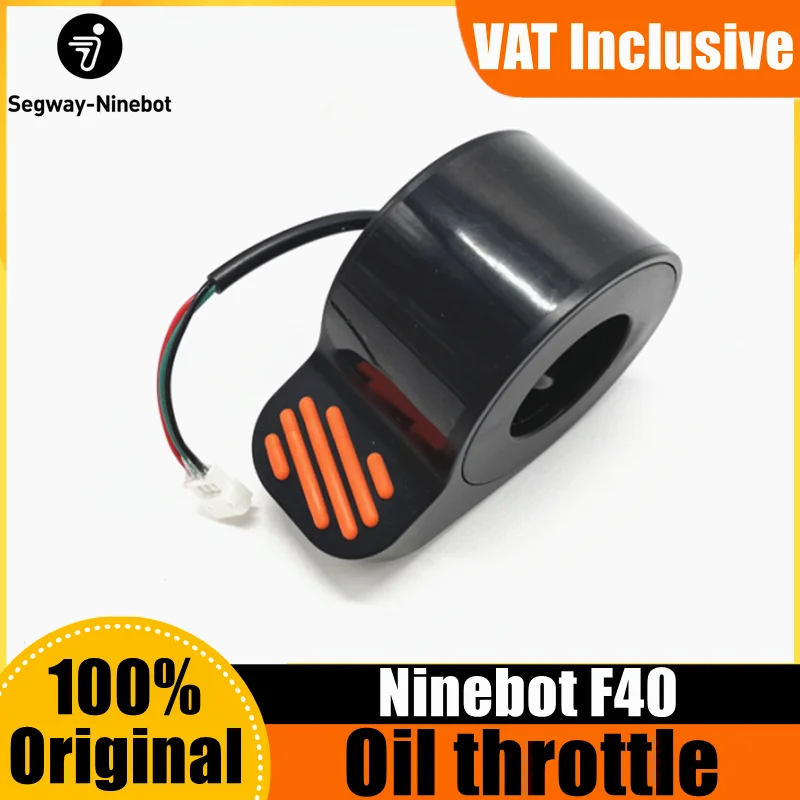 Original Ninebot KickScooter Durable Oil Throttle For Ninebot By Segway F25 F30 F40 Electric Scooter Thumb Throttle Accessories