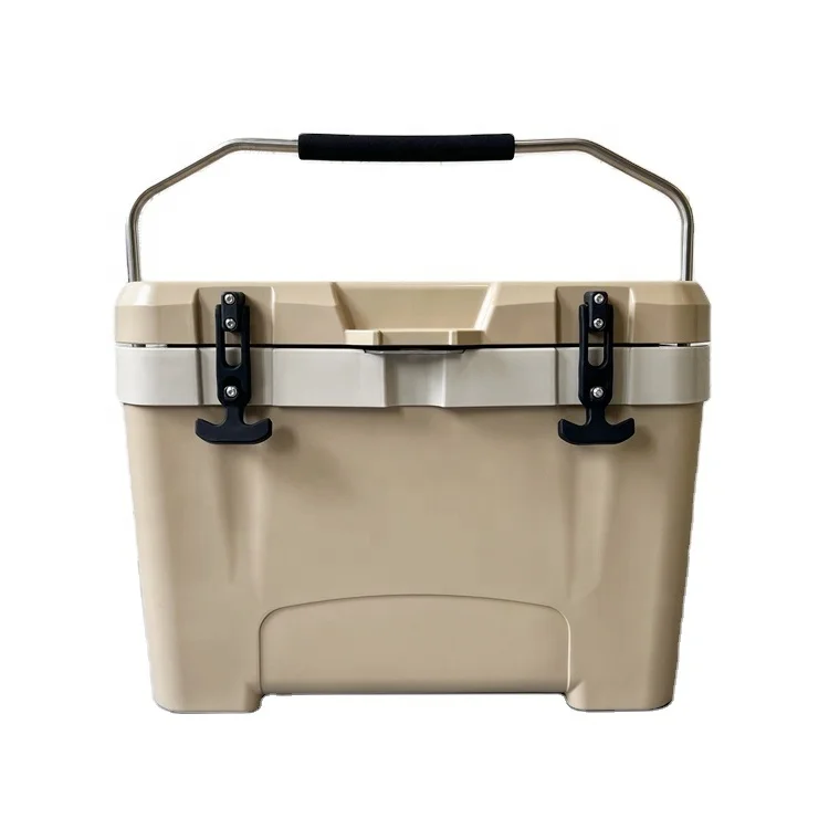 

High Quality 25 L Plastic Cooler Box with PU Foam Insulation Chinese Factory Wholesale for Cans