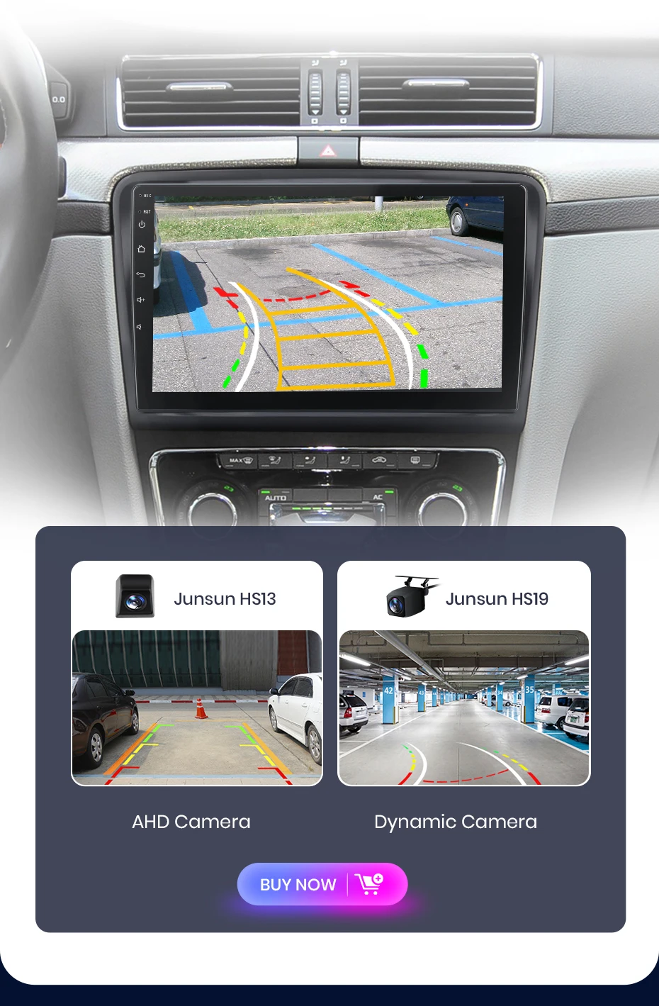 Junsun Drahtlose CarPlay Android Auto Auto Radio Für Skoda Superb 2 2008-2015 GPS Multimedia 2 din – Detail 16