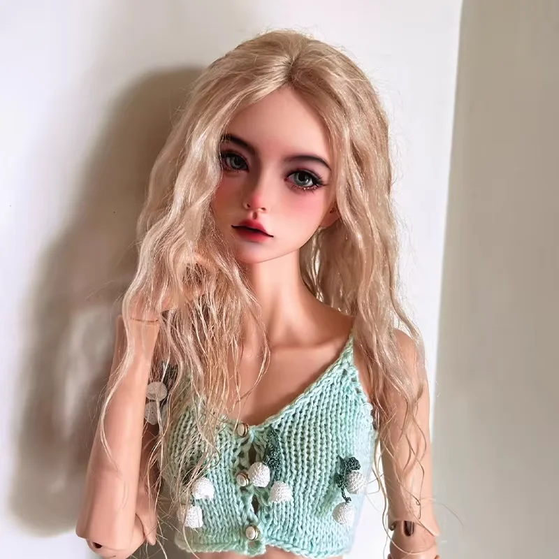 

New bjd doll 1/3 mari beautiful woman brown skin body makeup head high quality resin toy gift angel dolls in offers Spot makeup