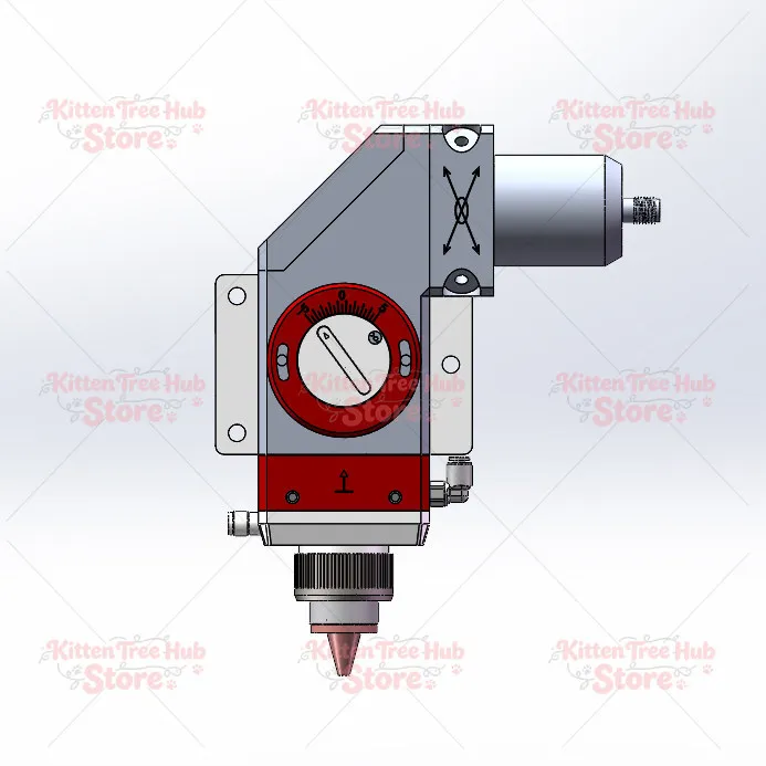 Fiber Laser Cutting Head, 2000W Compatible  Mini Laser Head