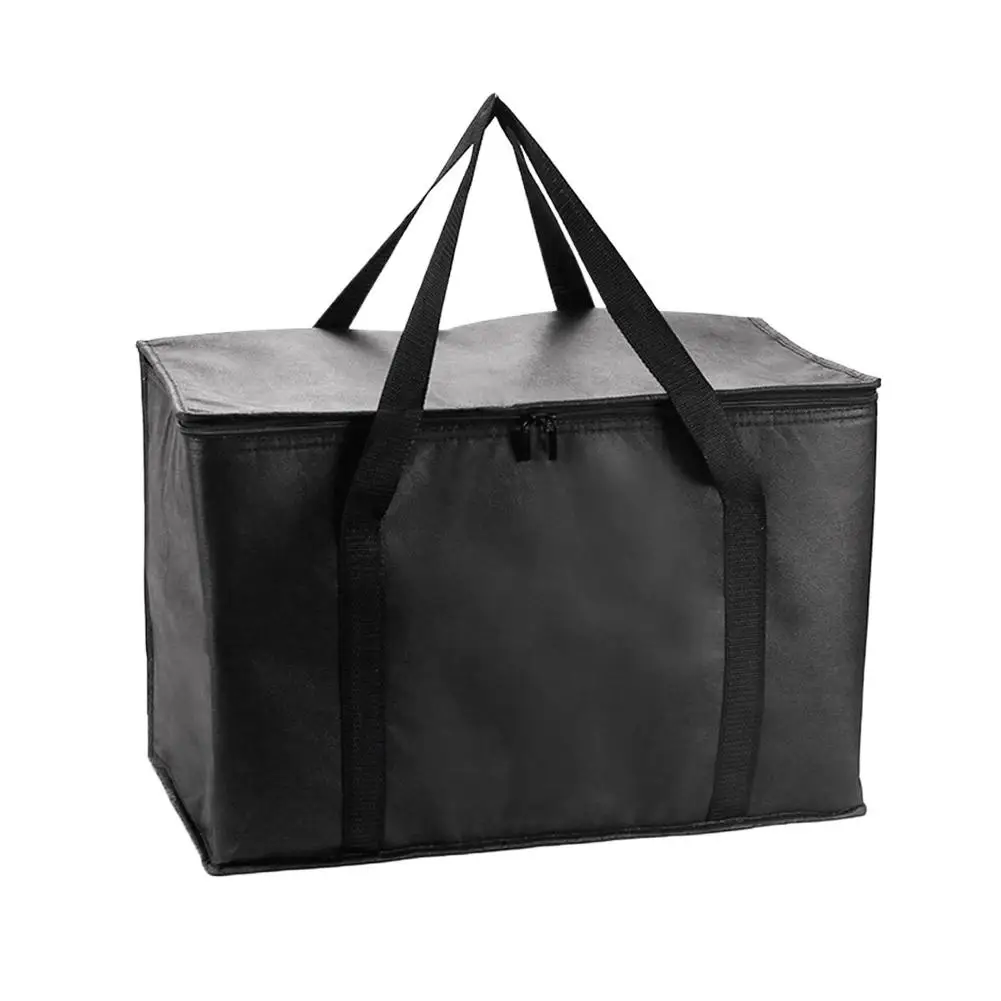 Isolierte Tasche: Hält Lebensmittel stundenlang warm & kalt – Einkaufstasche, weiche Kühltasche, Pizzawärmer, leicht & robust mit Reißverschluss