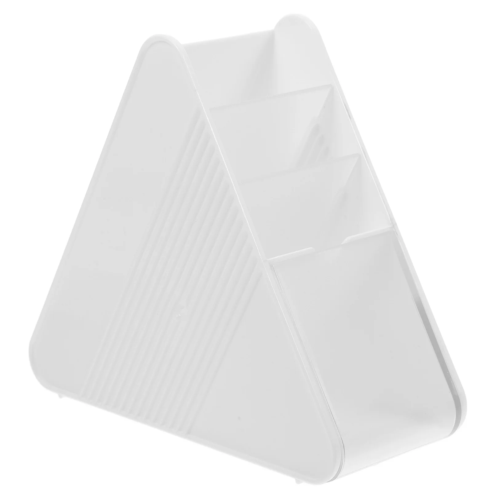 

Pen Holder Brush Scissor Table Hair Organizer Desktop Pencil Cup Abs Fountain Flower Vase