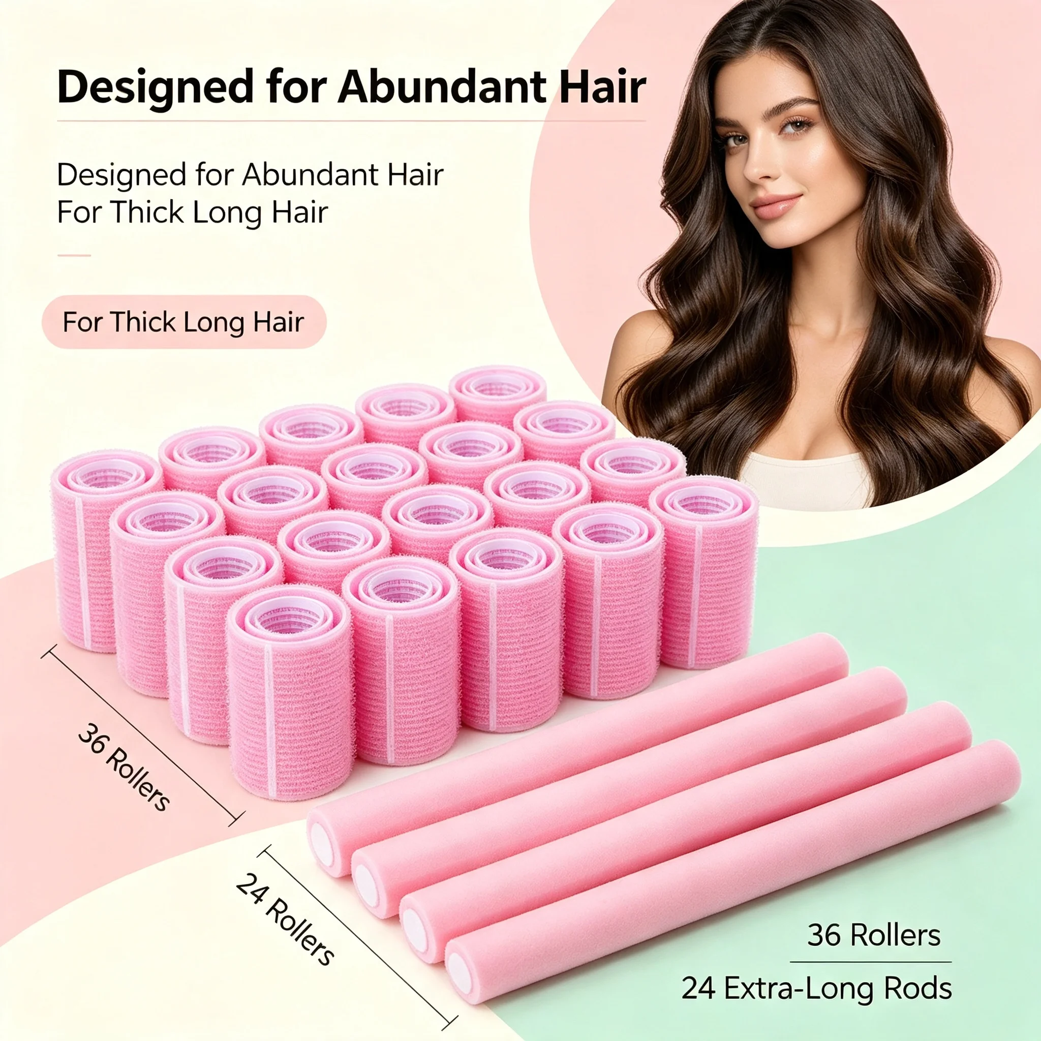 WANMEI No‑Heat Foam Hair Rolle - Sleeping Pack Overnight recension och pris