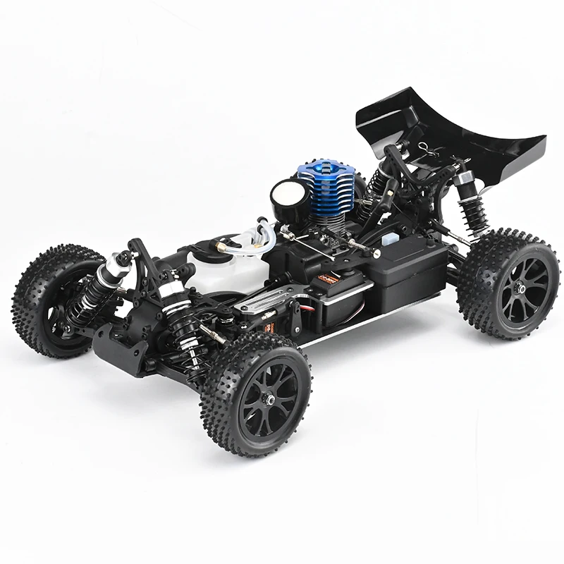 VRX Racing RH1007 Spirit N2 1/10 Scale 4WD Nitro RC Buggy with vx.18 Pull-Start Engine and Two-Speed Transmission