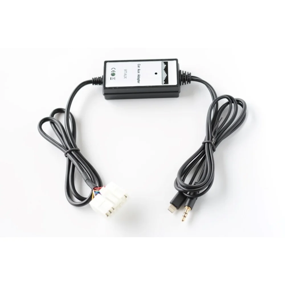 Digital Disc Replacement Housing for Toyota For Camry For Lexus AUX For Changer 12-Pin Connector 3.5mm Audio Jack Ready