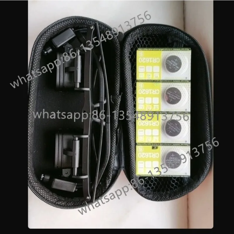 

Мощная 24-кратная головка в очках, портативное увеличительное стекло, многогрупповая линза