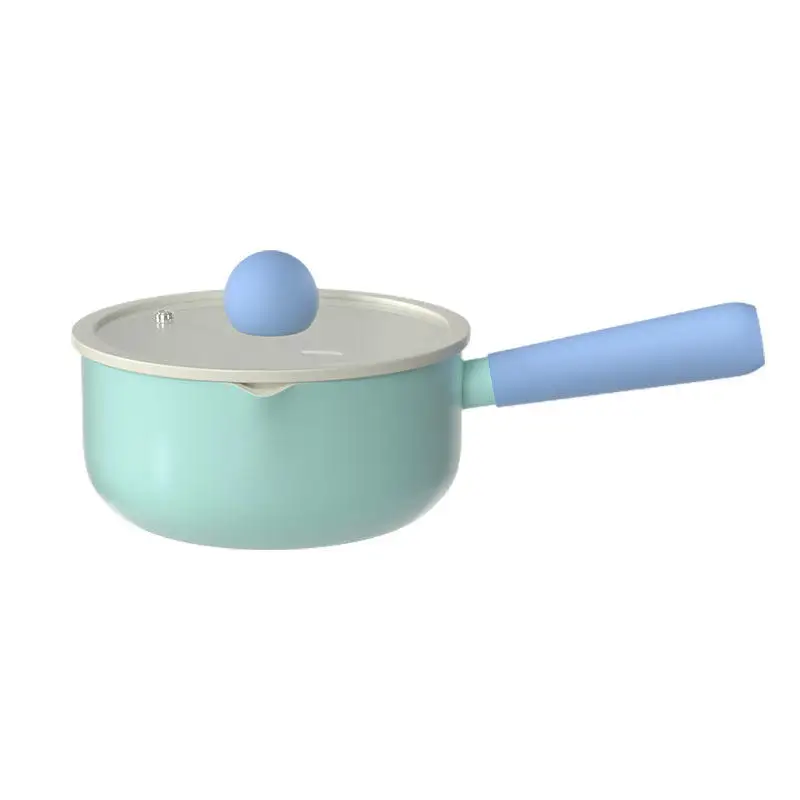 Mini Slow Cooker, New Ceramic Glaze, Oil Splash, Hot Milk Pot, Deeply Utilizing All-Purpose Stove Plate, Multifunctional Metal