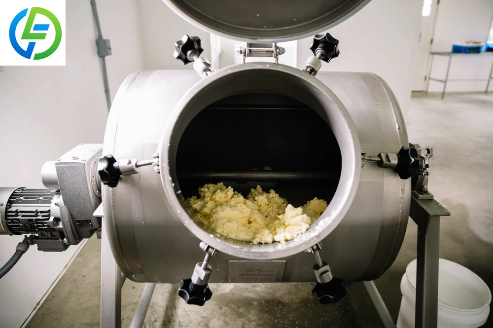 FOODLINE Outdoor Farm Butter Production Line Rainproof Outer Frame Heat Insulation Continuous Churning Gear