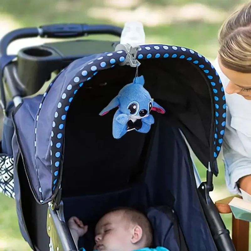 1-4 قطعة الطفل الملونة مقعد السيارة اكسسوارات البلاستيك يدفع باليدين لعبة كليب عربة عربة الوتد إلى هوك غطاء بطانية ناموسية كليب