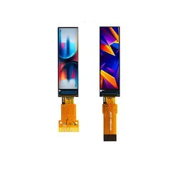 (2Pcs) 0.99 inch IPS LCD Display HD Long Screen 40x160 Resolution GC9D01 Driver 4-SPI Interface 10Pin Welding/Plug-In Type