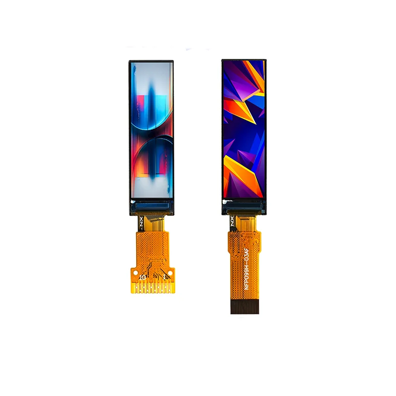 (2Pcs) 0.99 inch IPS LCD Display HD Long Screen 40x160 Resolution GC9D01 Driver 4-SPI Interface 10Pin Welding/Plug-In Type